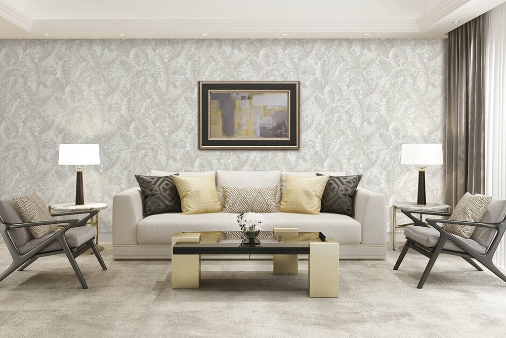 Non-woven Classic Modern Fashion Wallpaper Wall Paper Roll for Living Room  Bedroom price in UAE,  UAE