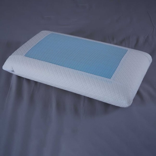 Copper-Infused Bamboo Cooling Gel Memory Foam Pillows