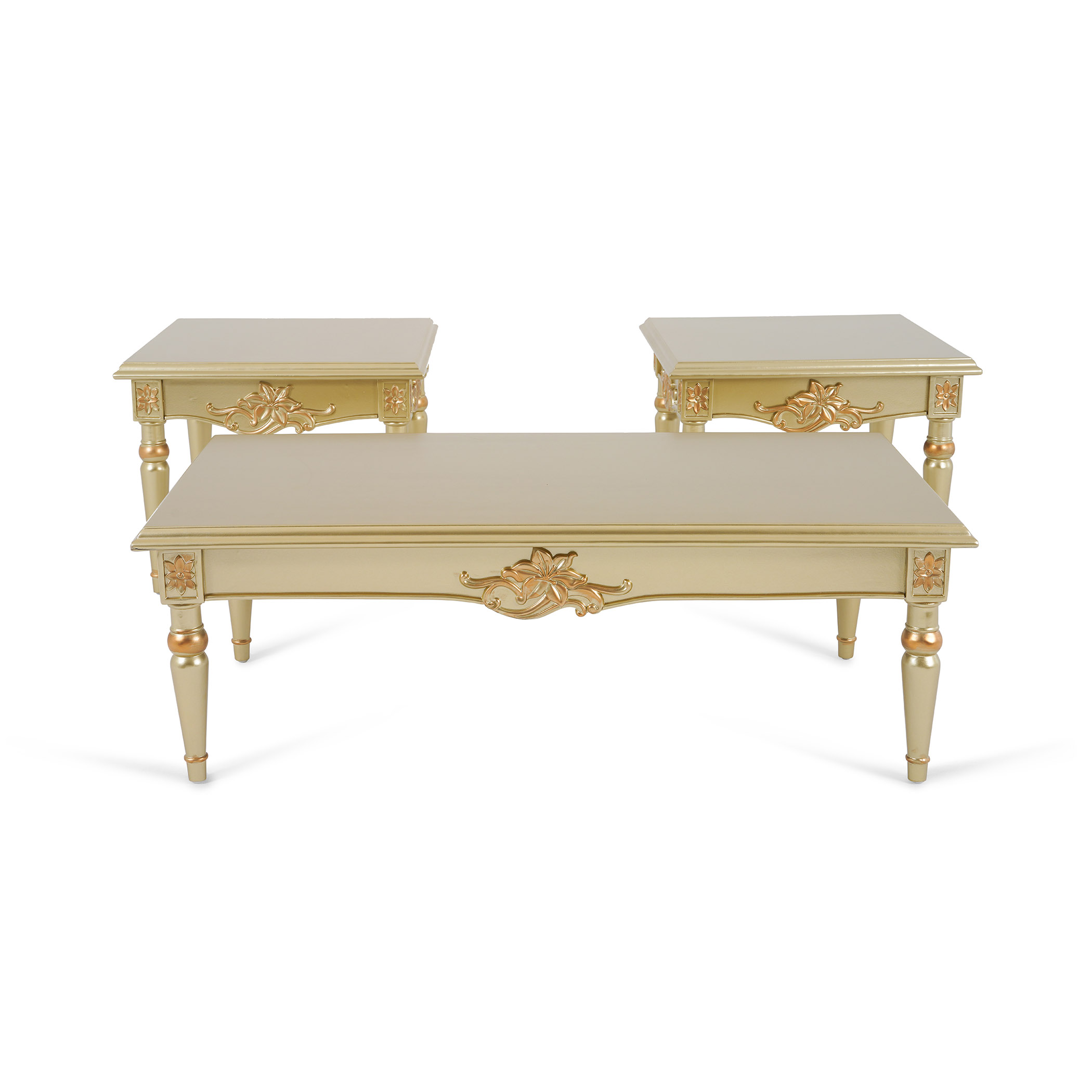 Cream coffee clearance table set