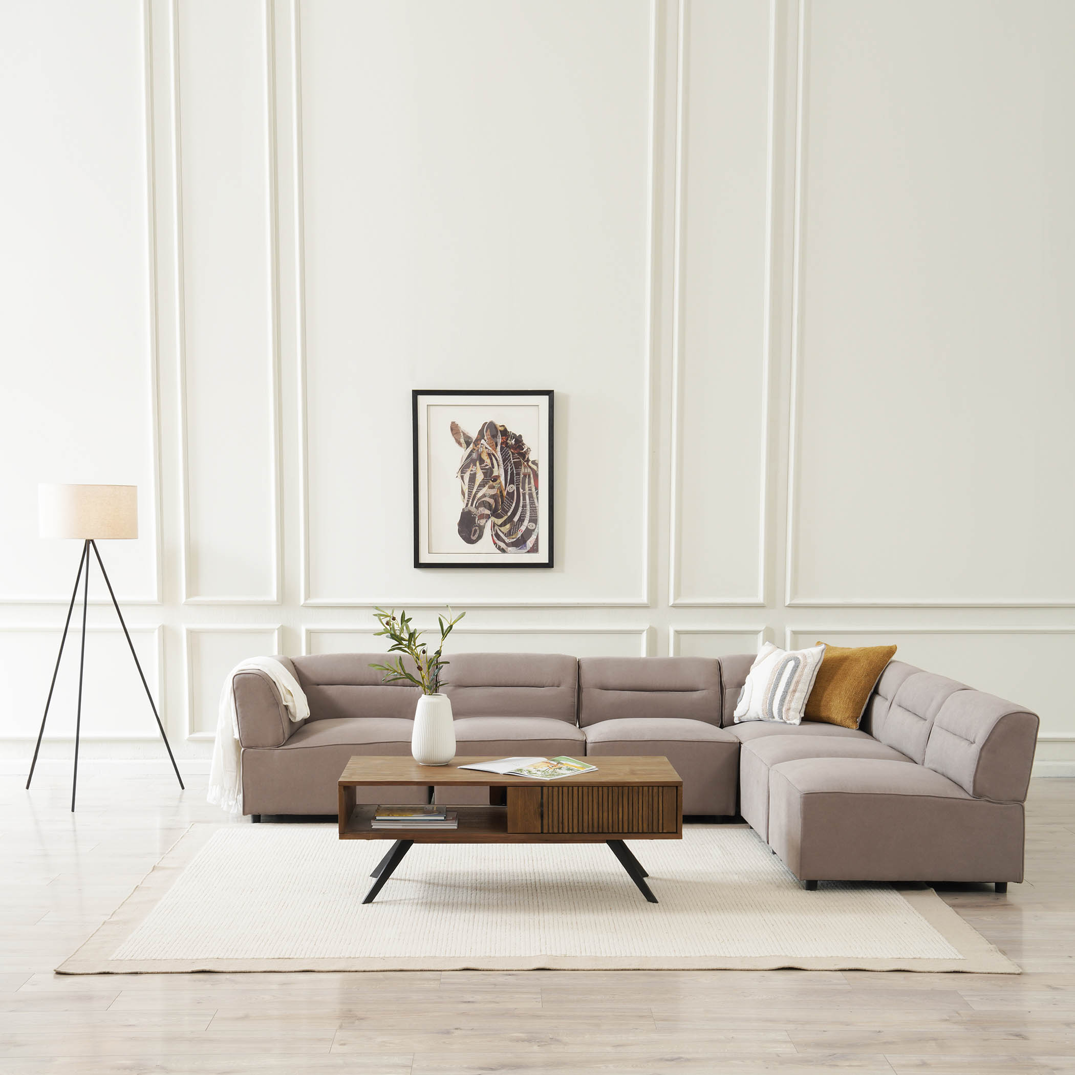 Wreath Corner Sofa | Pan Home Furnishings | Pan Emirates is now Pan Home